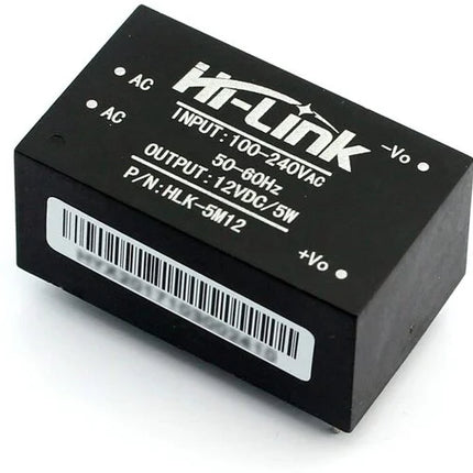 مۆدیوڵی پاڵپشتی هێزی HLK-5M12 AC-DC 220V بۆ 12V 5W #215