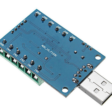 مۆدیولی USB 10-کاناڵی 12-بیت AD Sampling Data Acquisition STM32 – گۆڕەری ئەناڵۆگ بۆ دیجیتاڵ #143