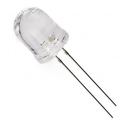 LEDی 10mm زۆر ڕووناک و کوالێتی بەرز (سوور / زەرد / سەوز / شین / سپی) - 28mm پێشەنگ #235