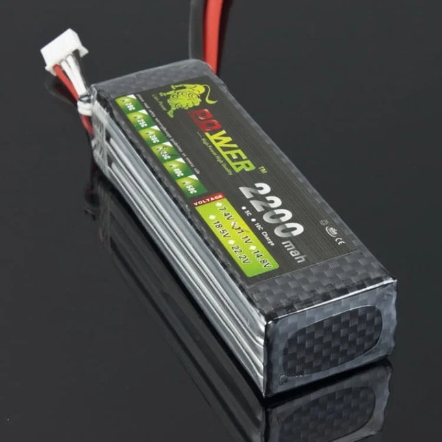 Lion Power 2200mAh 3S 11 1V 35C LiPo Battery XT60 Female Plug #E3