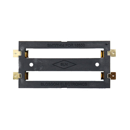 حامل بطارية 2X 18650 SMD SMT - صندوق بطارية تثبيت سطحي عالي الاستقرار #C1