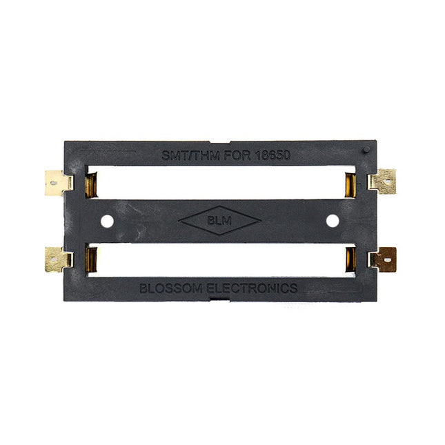 حامل بطارية 2X 18650 SMD SMT - صندوق بطارية تثبيت سطحي عالي الاستقرار #C1