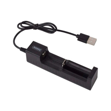 شاحن بطارية ليثيوم ذكي 18650 USB - قاعدة شحن بطارية ذكية بفتحة واحدة##C6.3