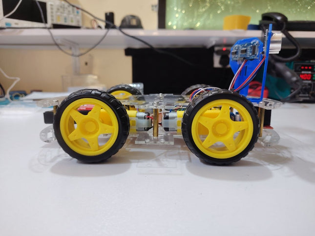 Smart obstacle-avoiding robot