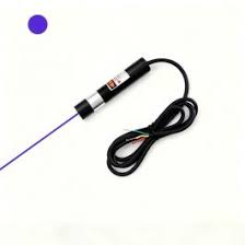 Laser module 12X40MM violet light
405NM 10MW, 3-5V Dot Red-Black Conductor#85