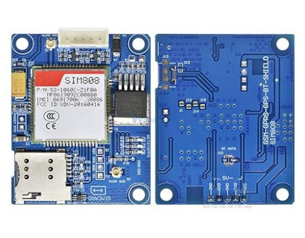 GSM GPRS SIM808 Module SMS Chip Development Board Free STM32.51 Program#52