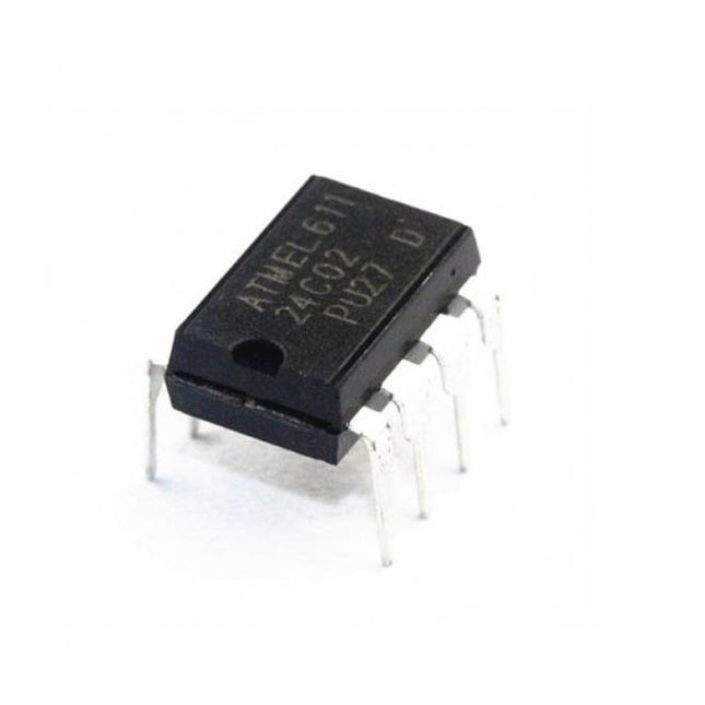 AT24C02 (ATHYC) 2Kb I2C Serial EEPROM Memory IC DIP-8 #51