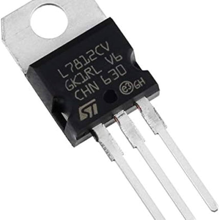 L7812CV (LM7812) Fixed +12V 1.5A Voltage Regulator TO-220 #M4