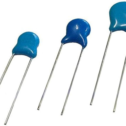 Blue High Voltage Ceramic Capacitor Kit 1KV (0.1nF–10nF) #207