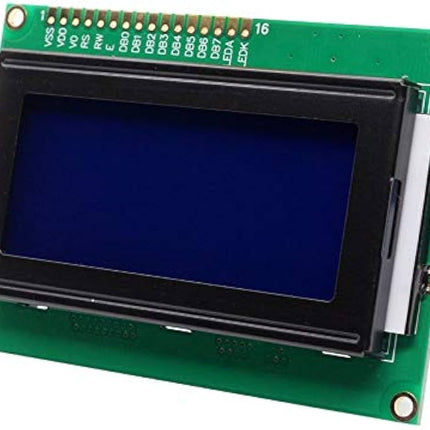 LCD1604 مۆدیوڵی پیشاندانی 16x4 پیت لەگەڵ گڵۆپی پشتەوەی شین #A4