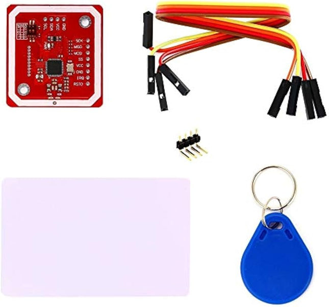 وحدة PN532 NFC RFID V3، NFC مع توسيع الهاتف الأندرويد لـ RFID توفر مخططًا ومكتبة بحجم 42.7 مم * 40.4 مم #12