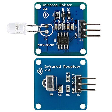 38KHz IR Infrared Transmitter Module + IR Infrared Receiver Sensor Module #9