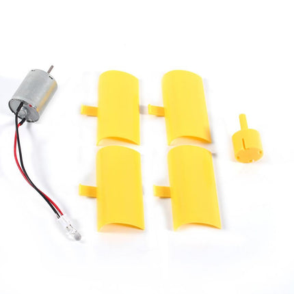 DIY New Type Vertical Shaft Micro Wind Generator - Educational STEM Wind Turbine Kit#137