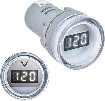 فولتميتر AC60-500V 22mm AD16-22DSV LED أبيض مع أنبوب رقمي كبير
الحد الأدنى للطلب 10