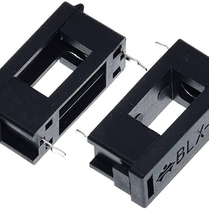 TZT BLX-A جۆری 5x20mm بنکی فیوزی PCB لەگەڵ سەری سەلامەتی شەفاف - بلۆکی سۆکەتی بۆری فیوزی قورس #195