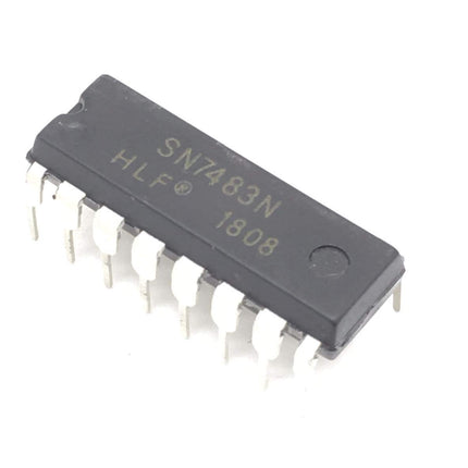 SN7483N 4-Bit Binary Full Adder IC with Fast Carry DIP-16 #M44