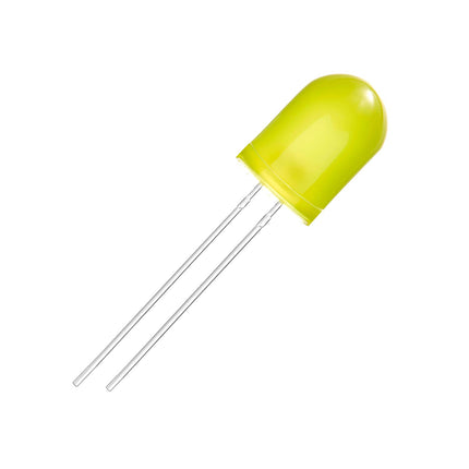 LEDی 10mm زۆر ڕووناک و کوالێتی بەرز (سوور / زەرد / سەوز / شین / سپی) - 28mm پێشەنگ #235