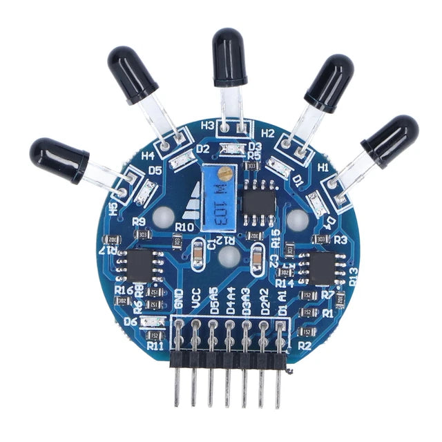 5 Road Flame Sensor Module Digital Analog Output Fire extinguisher #10