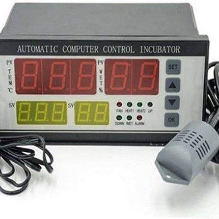 کۆنتڕۆڵکەری پڕ بەتەواوی ئۆتۆماتیکیی گەرمکەرەوەی هێلکە XM-18 220V - سیستەمی گەرمپێو و شێپێو (تەختەی دوو خولگەیی) #C2.2