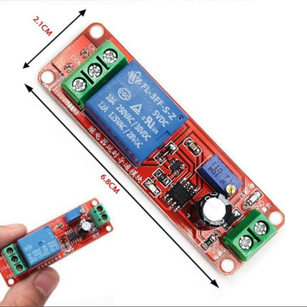 مۆدیوڵی رێڵەی دواخستنی کاتی ڕێکخراوی NE555 5V سویچی کاتی مۆنۆستەیبڵ #43