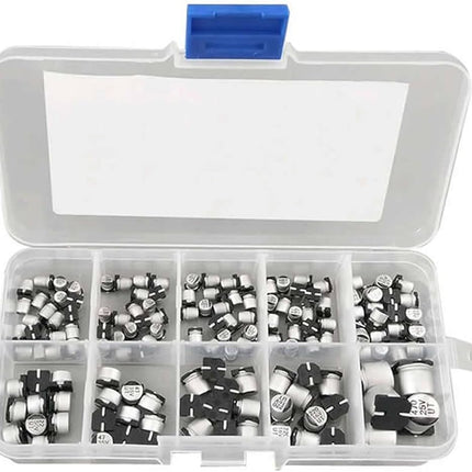 145pcs SMD Aluminum Electrolytic Capacitors Assortment Kit #4.2