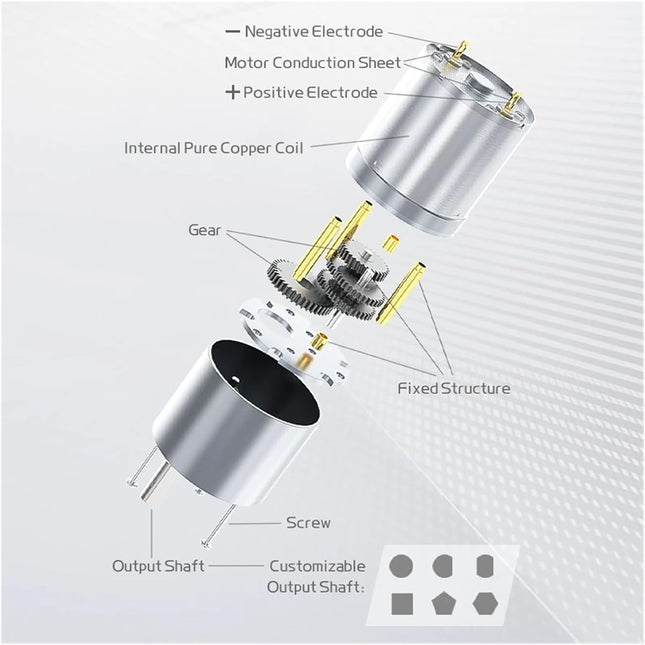 Gear Motor 37GB-3530 DC 12V 1000RPM Reduction Motor #E6