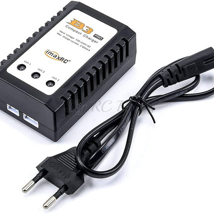 بارگێری کۆمپاکتی پاتری لیپۆ IMAX B3 PRO 7.4V 11.1V 2S 3S 110-240V بارگێرکردنی سەرچاوەی وزەی لیپۆ جۆری EU #A3