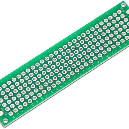 تەختەی نموونەیی PCB گشتگیر 2*8سم تەکڕوو بە قۆڵینگی 2.54ملم