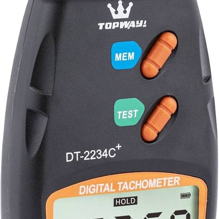 مقياس سرعة الدوران الرقمي بالليزر DT-2234C+ (غير تلامسي، بدون بطارية) #B1