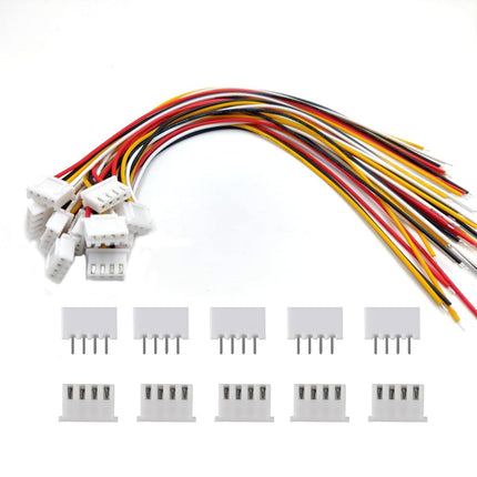 کابڵی وایەری تاک-سەر XH2.54mm Multi-Pin 26AWG 20cm (2P, 3P, 4P, 5P, 6P, 7P, 8P, 9P, 10P) #D3