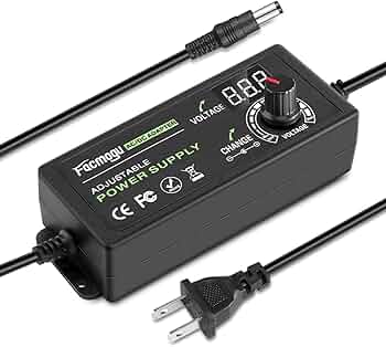 ئەدابتەری هێزی گۆڕاو 9-24V 3A 72W AC/DC بە فیشی EU #A2