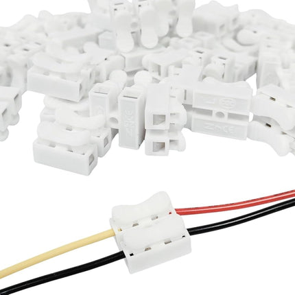 CH-2 Push Type Quick Wire Connector Terminal (2-Pin) #D3