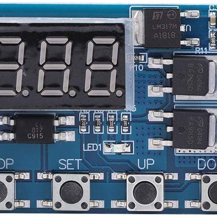 Timing Delay Switch Circuit Board, Double MOSFET Control Module (12V-24V Relay Replacement)#105