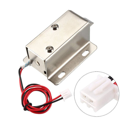 قوفڵی کارەبایی دەرگای کەوانتەری DC 12V سولەنوید بۆ ئاسایشی زیرەک #128