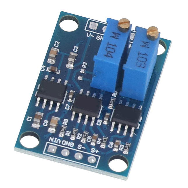 وحدة مضخم الأجهزة AD620 Microvolt / Millivolt DC الجهد - لوحة إرسال إشارة عالية الدقة 3-12 فولت #188