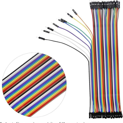 کابڵی دوپۆنت مێ بۆ مێ 40 پین 40سم 24AWG #D2