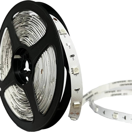 ڕوونی گەشاوەیی 5050 SMD LED ڕێکی نەرم 5 مەتر/لولاو بە ئاو ناڕۆ 12 ڤۆڵت #A3