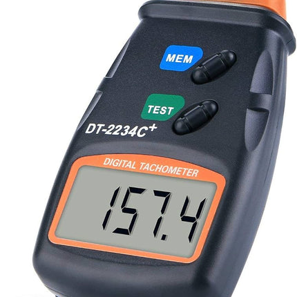 مقياس سرعة الدوران الرقمي بالليزر DT-2234C+ (غير تلامسي، بدون بطارية) #B1