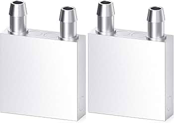 Primary Aluminum Water Cooling Block Liquid Cooler Heatsink System (40x40mm / 40x80mm) for PC Laptop CPU#103