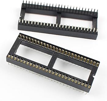 Wide DIP IC Socket Solder Type (24, 28, 32, 40, 48 Pins) Wide Body IC Base #D1