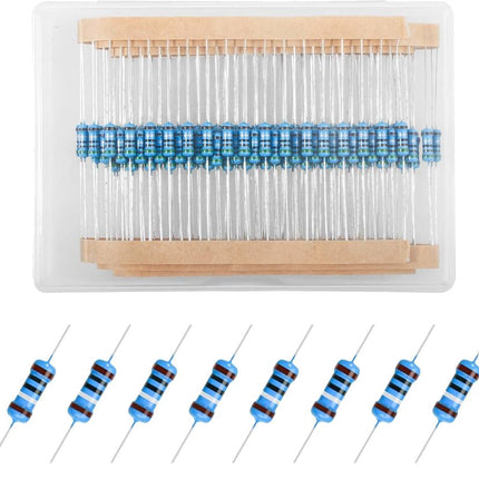 High-Precision 1/4W Metal Film & Carbon Resistors - Multi-Variant Selection#D3