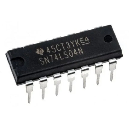 74LS04 (7404) Hex Inverter NOT Gates Logic IC DIP-14 #M57