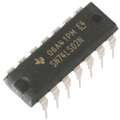 74LS02 (7402) Quad 2-Input NOR Gates Logic IC DIP-14 #60