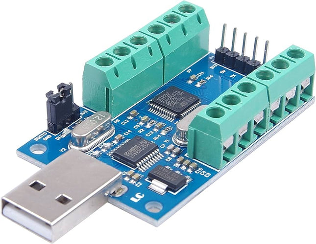 وحدة أخذ عينات البيانات AD ذات 10 قنوات و 12 بت USB STM32 - محول تماثلي إلى رقمي #143