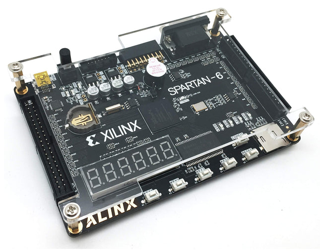 لوحة تطوير Xilinx FPGA Spartan-6 XC6SLX16-FTG256 - منصة منطقية متوازية متقدمة #C5.1