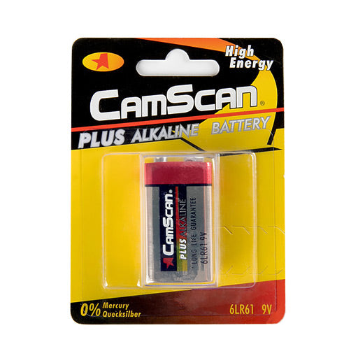 Camscan 9V Alkaline Battery #E3