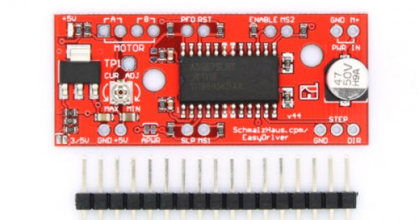 مۆدیوڵی EasyDriver V4.4 A3967 Stepper Motor Driver بۆ ئەردوینۆ و ڕاسبێری پای#137