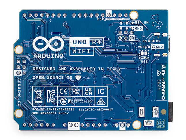 Arduino UNO R4 wifi الإصدار الرسمي إيطاليا #89