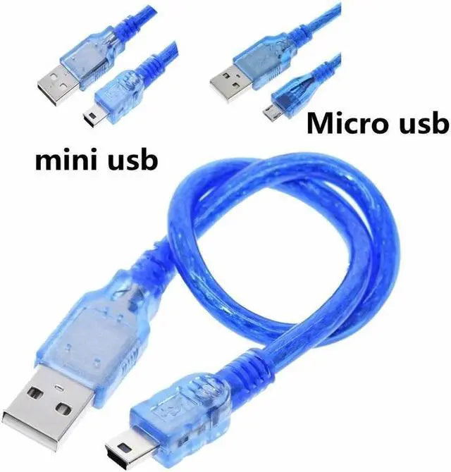 كابل ميني USB بطول 0.3 متر (30 سم) 0.98 قدم #B5.4
