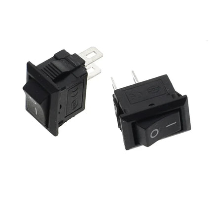 KCD11 AC 250V 3A 2 پین
داگیرساندن/کوژاندن (I/O) SPST داخڵکراو
سوویچی بەلەمی بچووک #90